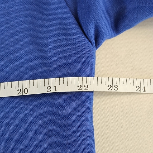 NUTHINK BEAR Blue Hoodie with Graphic Print, Size Medium - Picture 7 of 9